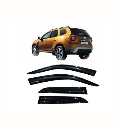 Dacia Duster 2018-2020 Cam Rüzgarlığı 4 Lü Set Yeni Duster Uyumlu