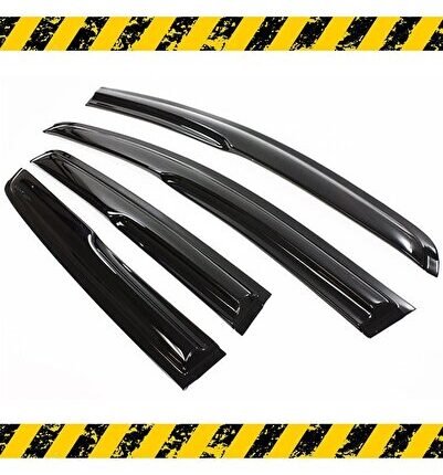 Peugeot 407 Mügen Cam Rüzgarlığı 2004-2010 Arası 4 Lü Takım