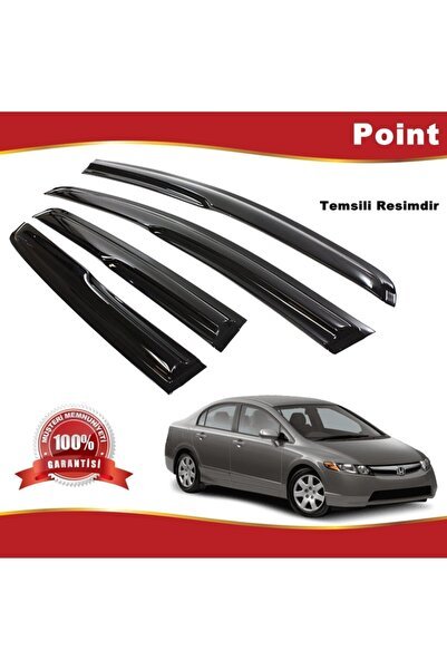 0_org_zoom-436.jpg Honda Civic Mügen Cam Rüzgarlığı Sedan 2001-2006 Arası 4 Lü Takım - Görsel 1