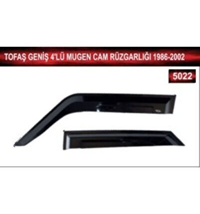 Tofaş Geniş 4'lü Mugen Cam Rüzgarlığı 1986 - 2002