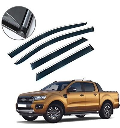 Ranger Krom Çıtalı Cam Rüzgarlığı 2016-2020