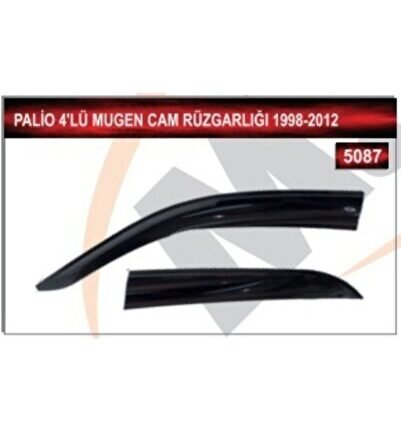 Fiat Palio 4'lü Mugen Cam Rüzgarlığı 1998 - 2012