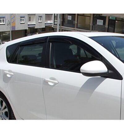 Mazda 3 Mügen Cam Rüzgarlığı Hb 2009-2014 Arası Çift Kelebek 4 Prç.