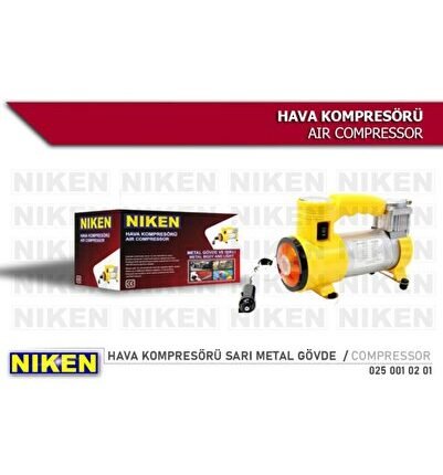 Hava Kompresörü Sarı Metal Gövde