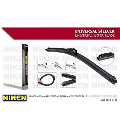 650mm Universal Banana Tip Silecek