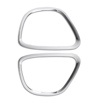 Dacia Duster Krom Sis Farı Cercevesi 2010-2018 Paslanmaz Çelik