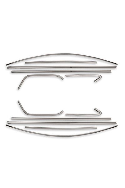 1_org_zoom-10135.jpg Vw Golf 7 Krom Cam Çerçevesi 2013 Sonrası Paslanmaz Çelik - Görsel 1