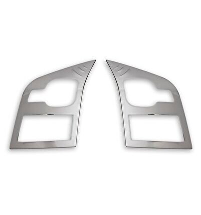 Uyumlu Ford Transit Krom Far Çerçevesi 2006-2014 Paslanmaz Çelik