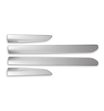 Ford Courier Yan Kapı Çıtası >2014 Paslanmaz Krom