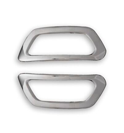 Transit Krom Sis Far Çerçevesi 2014 Sonrası Paslanmaz Çelik