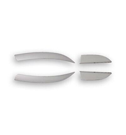 Renault Clio 4 Krom Stop Alt Çıtası 2012-2018 Paslanmaz Çelik