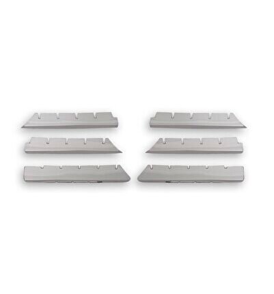 Renault Megane 2 Krom Ön Panjur 2004-2010 Paslanmaz Çelik