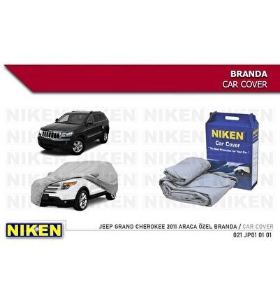 Jeep Grand Cherokee Wk2 (araca özel üretim) Oto Branda Araç Örtüsü 2011 sonrası modeller Niken