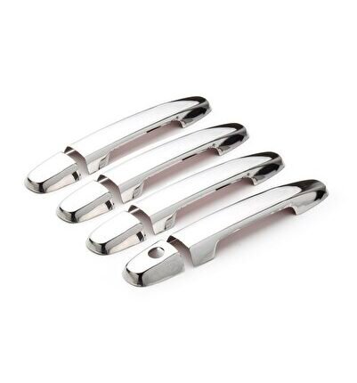 Uyumlu Toyota Corolla Krom Kapı Kolu 2006-2013 Paslanmaz Çelik