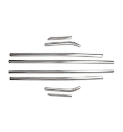 Ford Focus 3 Sd Krom Cam Çıtası 2011-2018 Paslanmaz Çelik