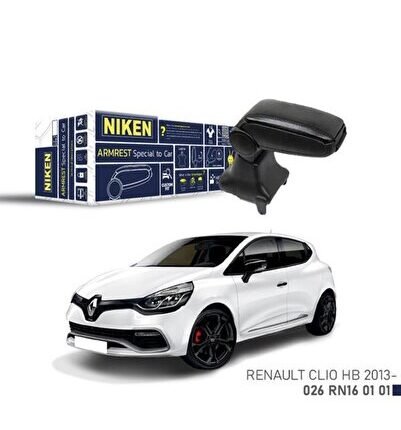 ARACA ÖZEL KOL DAYAMA SİYAH RENAULT CLIO HB 13