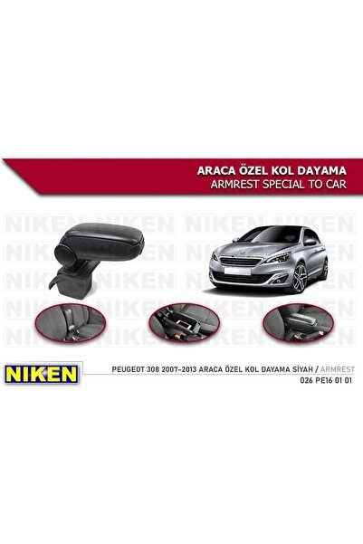 1_org_zoom-11418.jpg Peugeot 308 Kol Dayama Kolçak Vidasız Konsol 2007 / 2013 Niken - Görsel 1