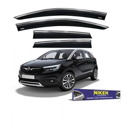 KROMLU CAM RÜZGARLIĞI OPEL CROSSLAND X 2018 SONRASI UYUMLU 4LÜ