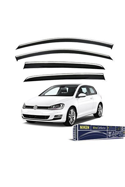 1_org_zoom-12058.jpg KROMLU CAM RÜZGARLIĞI VOLKSWAGEN GOLF 7 VII 2013 - 2023 ARASI UYUMLU 4LÜ - Görsel 1