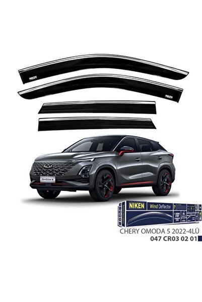 1_org_zoom-12171.jpg ZENGEZUR KROMLU CAM RÜZGARLIĞI CHERY OMODA 5 2022- 4LÜ - Görsel 1