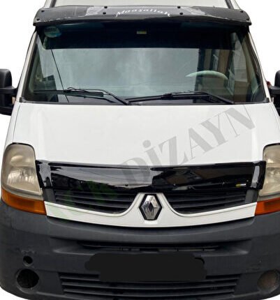 RENAULT MASTER 1997-2010 ARACA ÖZEL KAPUT RÜZGARLIĞI A+ PİANOBLACK 4MM