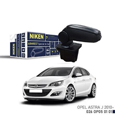 Opel Astra Uyumlu J -2010 Araca Özel Kol Dayama Siyah Niken Parça