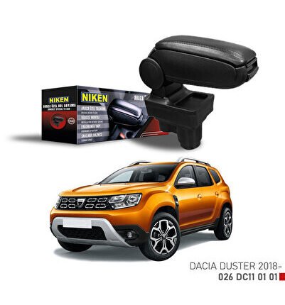 NİKEN ARACA ÖZEL KOLÇAK DACIA DUSTER 2018 -> SONRASI SİYAH