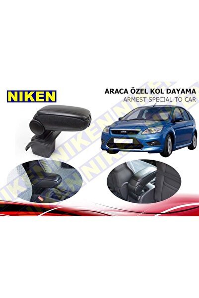 1_org_zoom-12889.jpg Ford Focus 2 Kol Dayama Kolçak Vidasız Konsol Niken 2005+ - Görsel 1