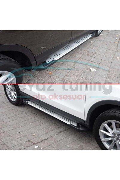 1_org_zoom-12984.jpg Dacia Duster Yan Basamak Koruma 2010-2017 Lüx Tip Noktalı - Görsel 1