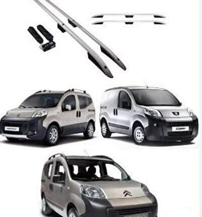 Peugeot Bipper Tavan Çıtası Portbagaj Gri 2008+