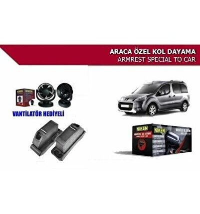 Citroen Berlingo Kol Dayama Kolçak 2009-2018 Vantilatör Hediyeli