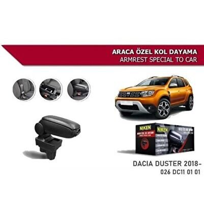Dacia Duster Araca Özel Kol Dayama Kolçak 2018+ Sonrası Niken