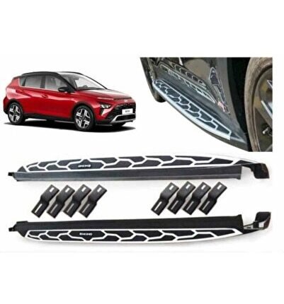 Hyundai Bayon  Uyumlu yan basamak koruma oem tip 2021+ sonrası