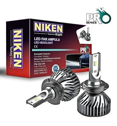 Pro Seri Slim Led Xenon Far Ampulü H1 12v 6000k 8000lm