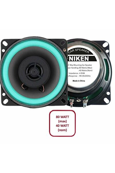 1_org_zoom-13285.jpg Araç hoparlörü kolon 10cm 4inc 80watt 2 ADET - Görsel 1