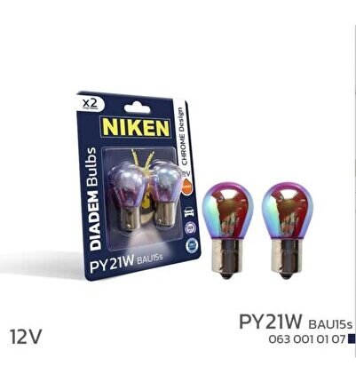 93 Diadem Ampul PY21W Amber Renk 12V 21W (2 ADET)
