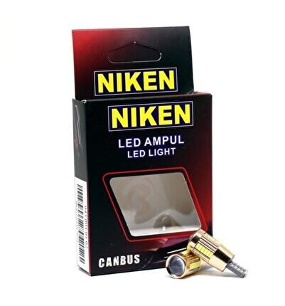 12v T10 Dipsiz Ampul 27 Led'li Mercekli 2’li Set - Beyaz Iş