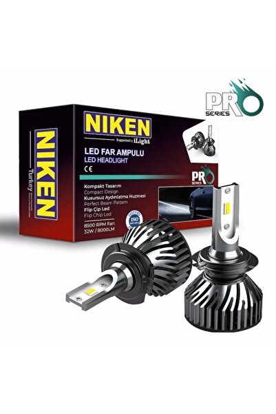 1_org_zoom-13350.jpg Xenon Far Zenon Far Led Ampül H7 Şimşek Etkili Fan Soğutmalı - Görsel 1