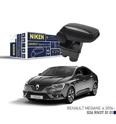 Renault Megane 4 Araca Özel Kol Dayama Kolçak 2016+ Sonrası Niken