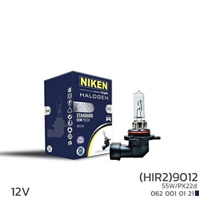 Arttırılmış Halojen Far Ampulü HIR 2 9012