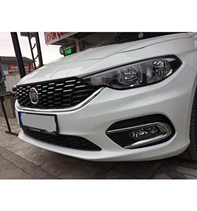 Fiat Egea Sis Farı Çerçevesi Kromu Nikelajı 2015-2019 Arası