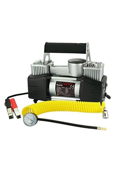 1_org_zoom-13419.jpg Nıken Profesyonel Jumbo Hava Kompresörü Akü Başlıklı Çift Pistonlu Taşıma Çantalı - Görsel 1