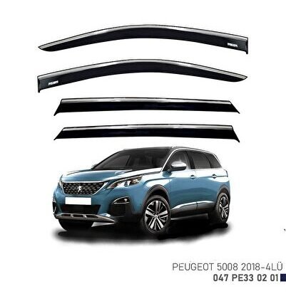 PEUGEOT 5008 KROMLU CAM RÜZGARLIĞI 2018 2019 2020 2021 2022 2023 2024 2025
