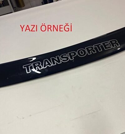 STİCKERLI Transporter T5 Ön Kaput Koruyucu Rüzgarlığı 2003 2004 2005 2006 2007 2008 4MM KALINLIK