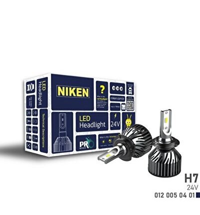 Xenon Pro Serisi H7 Led Far Ampulü 24V Şimşek Etkili