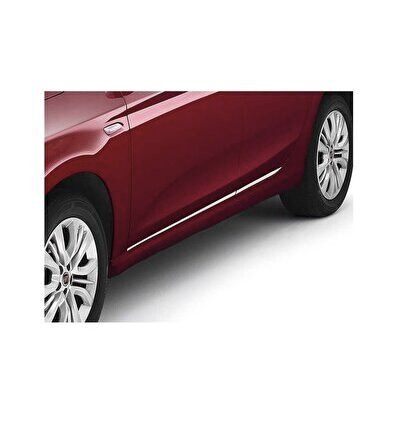 Fiat Egea Sedan Krom Yan Kapı Çıtası 4 Prç 2016 - 2022