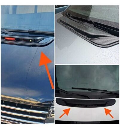 Volkswagen T-ROC ön Kaput Izgara ABS Mat Siyah