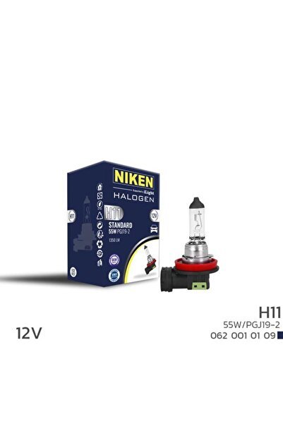 1_org_zoom-13827.jpg H11 55W HALOJEN AMPUL PGJ19-2 12V 64211 - Görsel 1