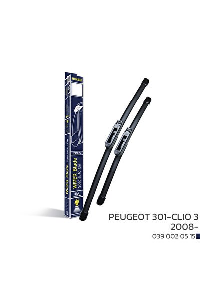 1_org_zoom-13916.jpg Niken Muz Silecek Takımı Peugeot 301 2012-2021 ile uyumlu - Görsel 1