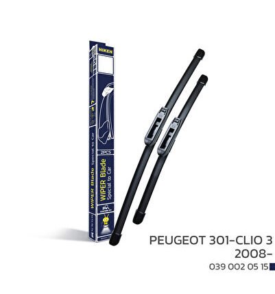 Niken Muz Silecek Takımı Renault Clio 3 2006-2011 ile uyumlu